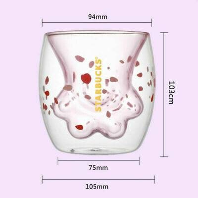 Starbucks Pink Cat Paw Mug