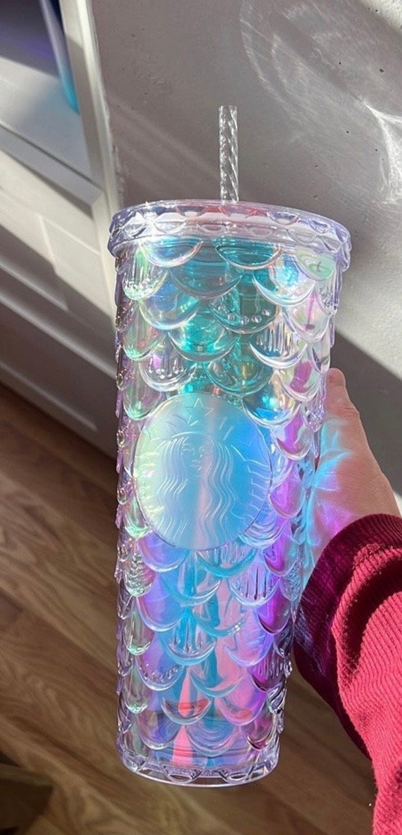 Limuted Stocks Starbucks 710ml/24oz Mermaid Iridescent Cold Cup