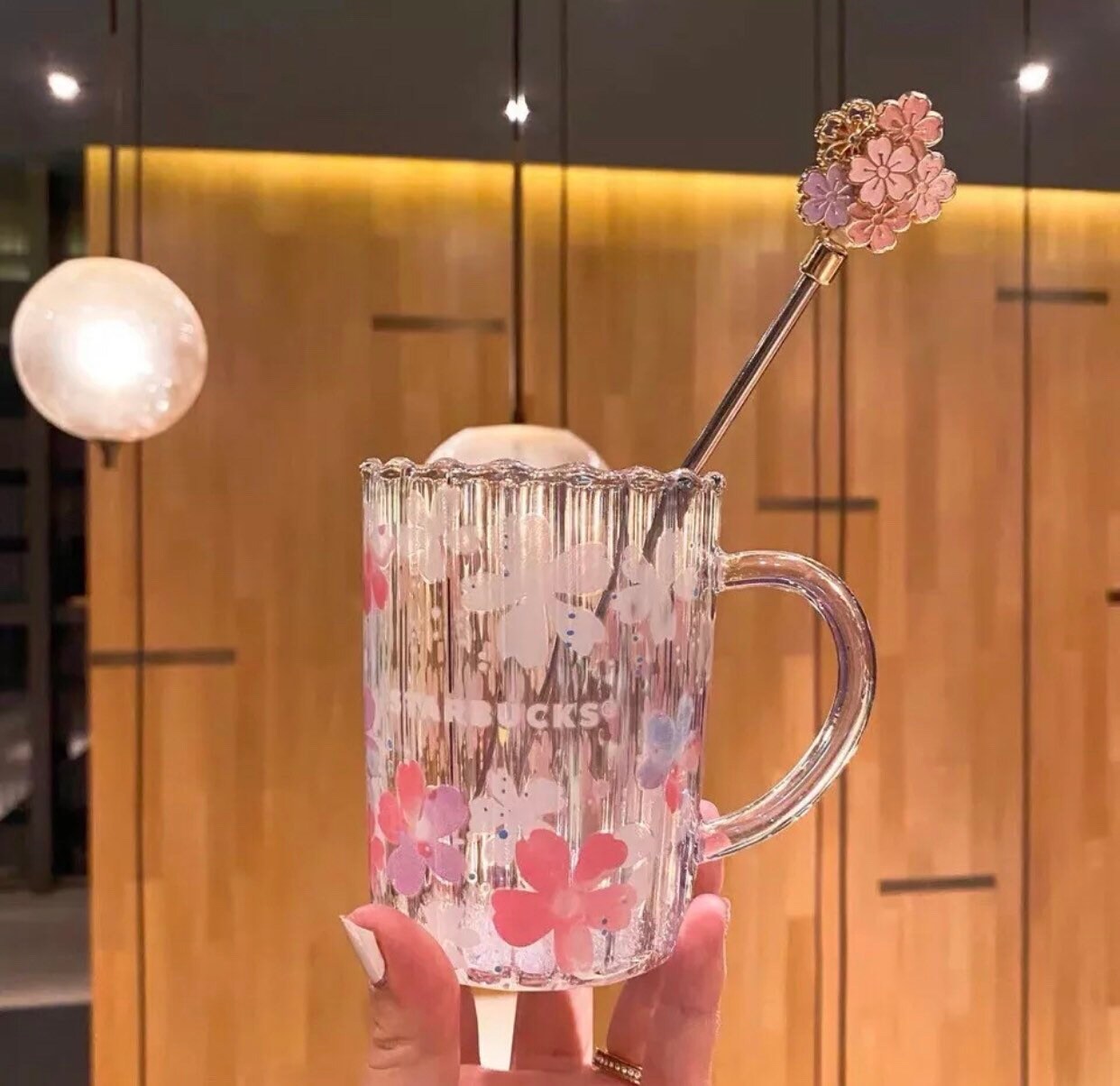 Limited edition Starbucks 2020 Aurora Sakura Glass