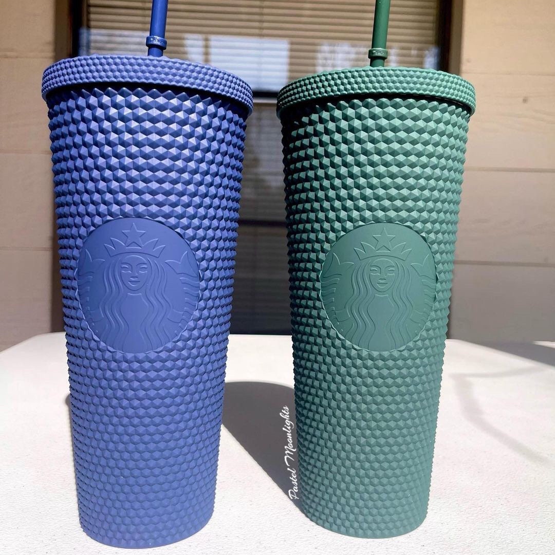 Starbucks Matte Navy Blue Studded Venti Tumbler  2021