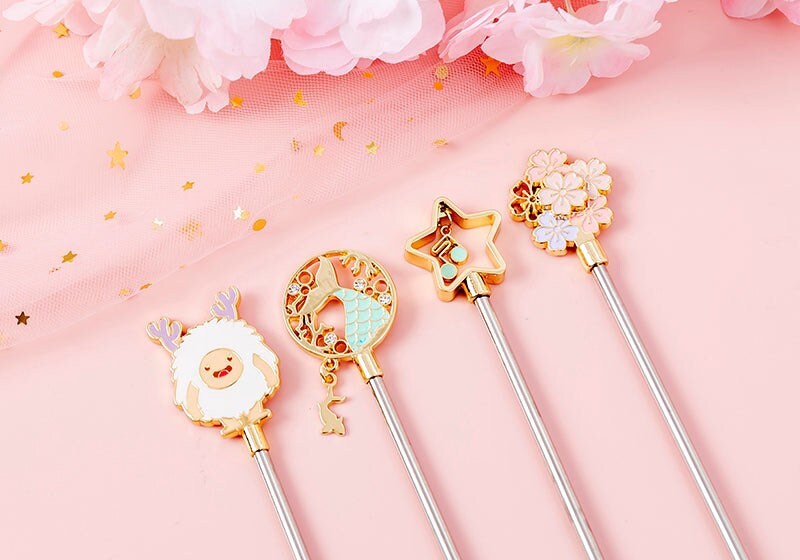 4 Stirrer Set Starbucks stainless steel stirrer rod | Coffee Milk Cup Accessories | best seller | Limited Edition | Limited stocks
