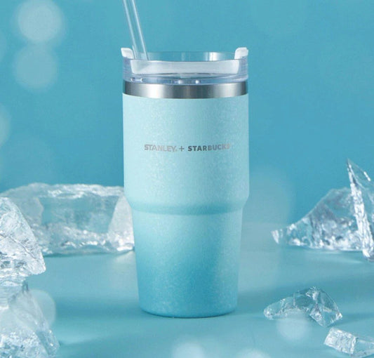Starbucks + Stanley 591ml/20oz Anniversary Ocean x Stanley CupBrand: Starbucks x Stanley. Limited Edition Collectables